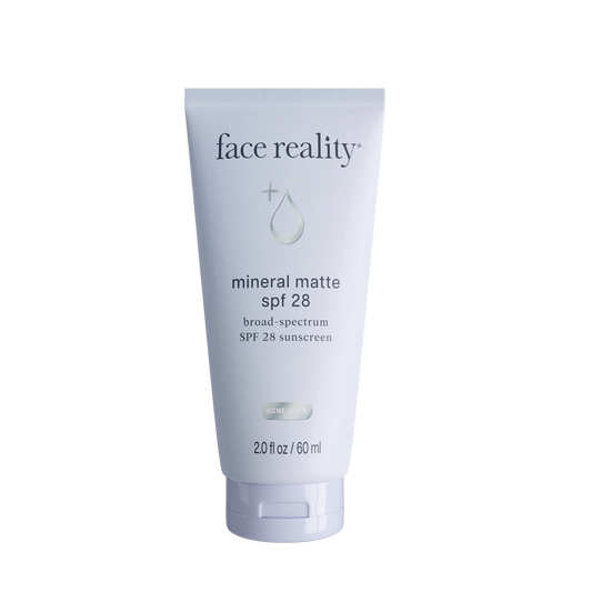 face reality: mineral matte SPF 28