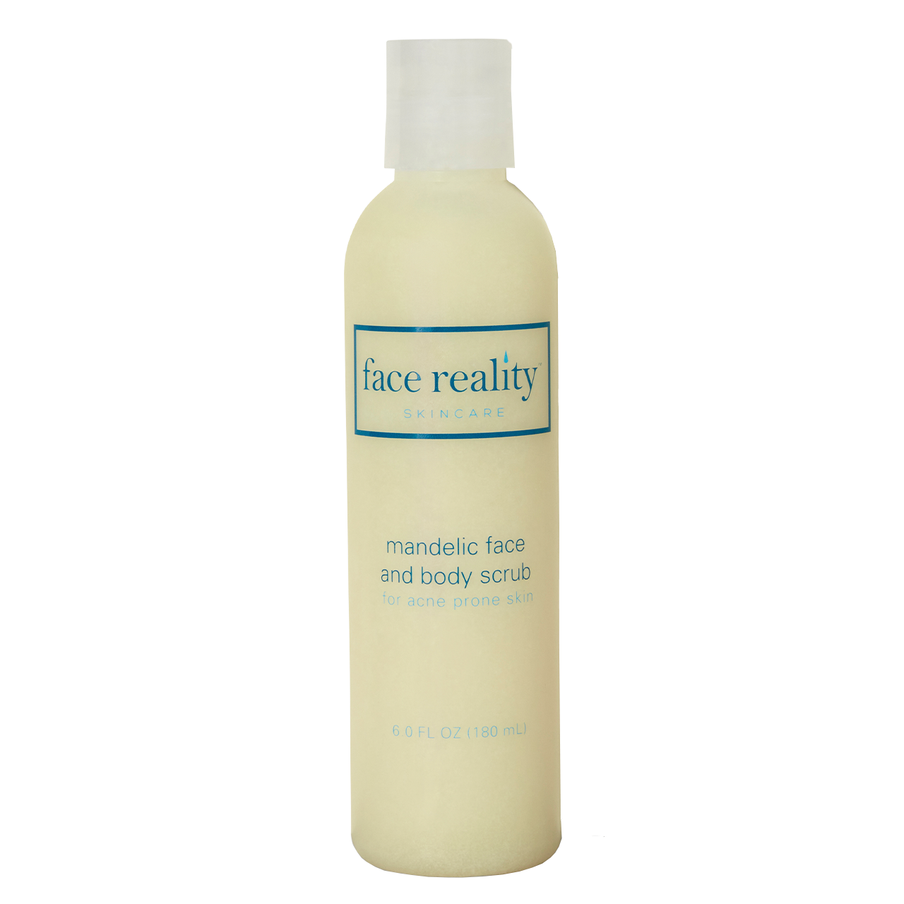 face reality: L-mandelic face & body scrub