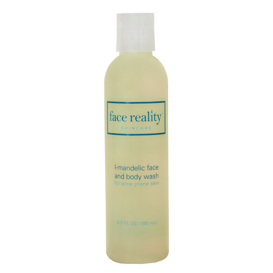 face reality: L-mandelic face & body wash