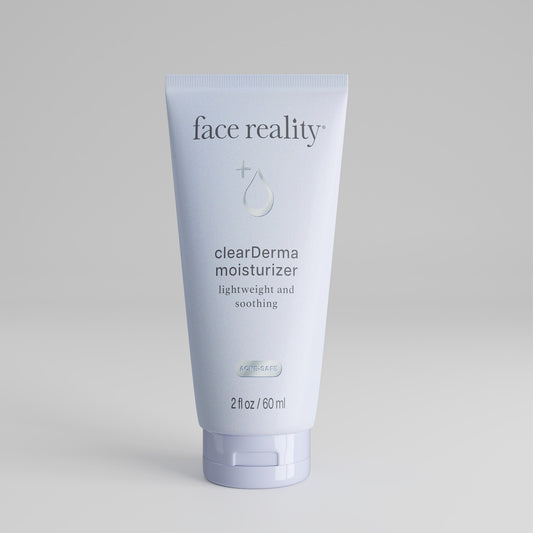 face reality: clearDerma moisturizer