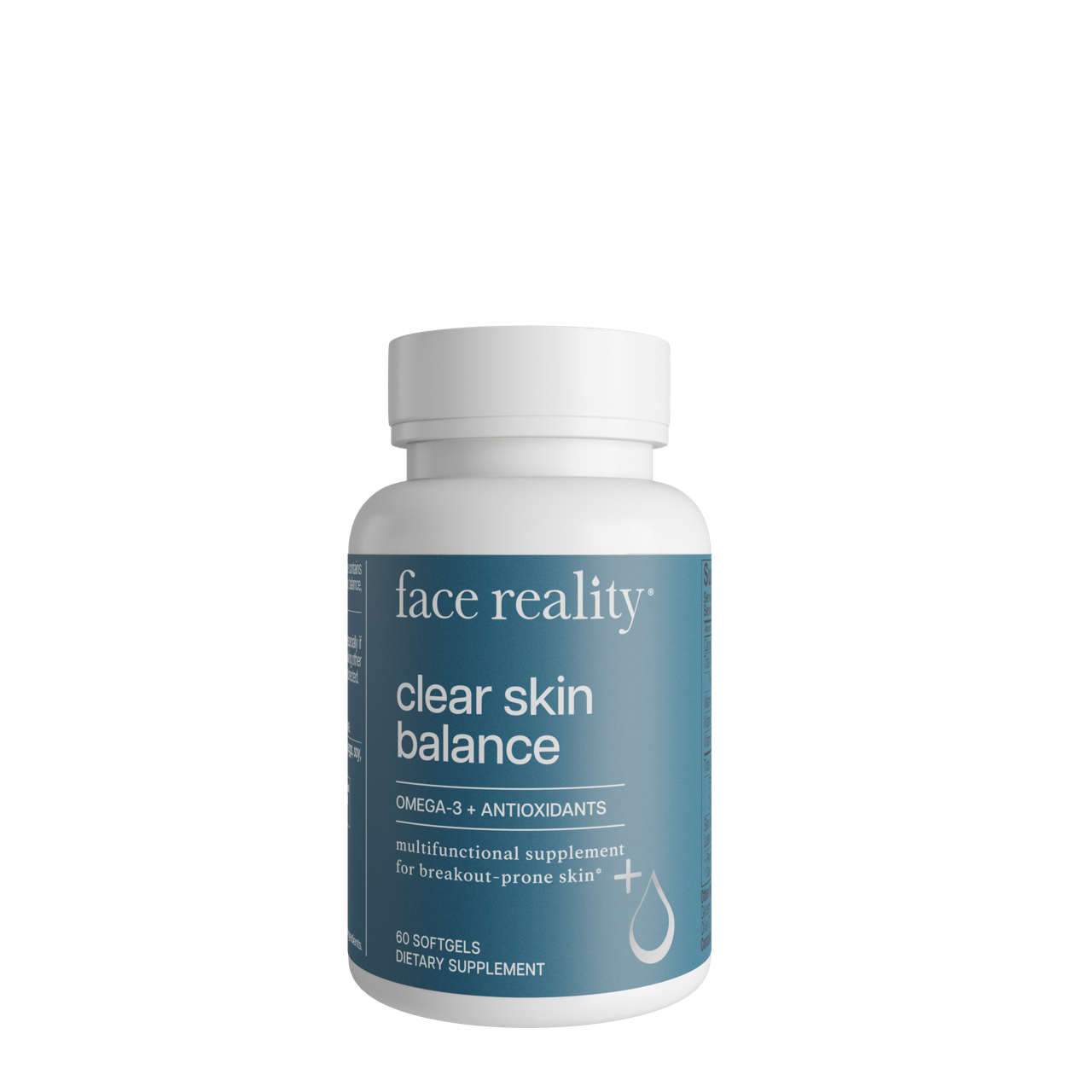 face reality: clear skin balance (60 softgels)