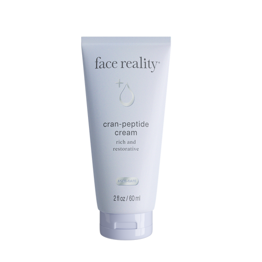face reality: cran-peptide cream